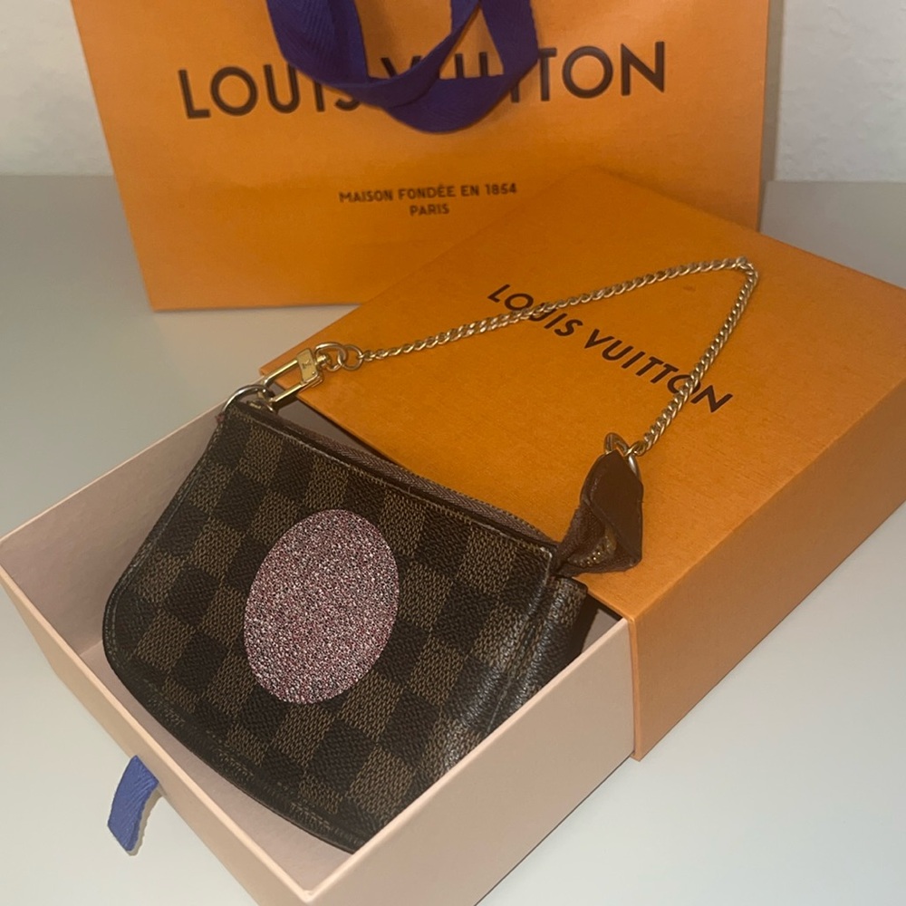 Louis Vuitton Brown Checkered Women's Bag
